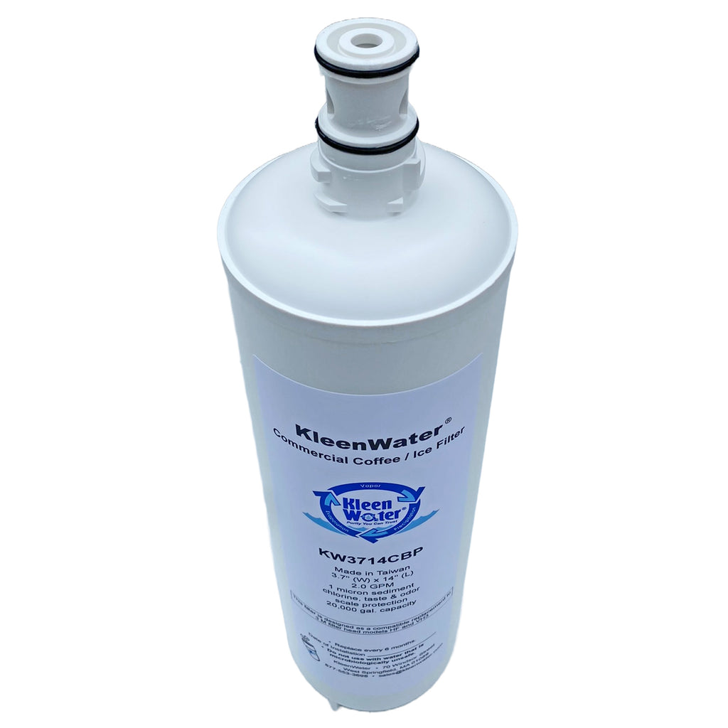 KleenWater filter compatible with 3M HF25S (5615203), HF25SSR (5615240), HF27S (5615231
