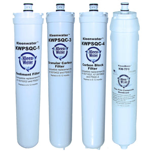 Ionics MicroMax 5500 Compatible Membrane and 3 Cartridge Filter Set