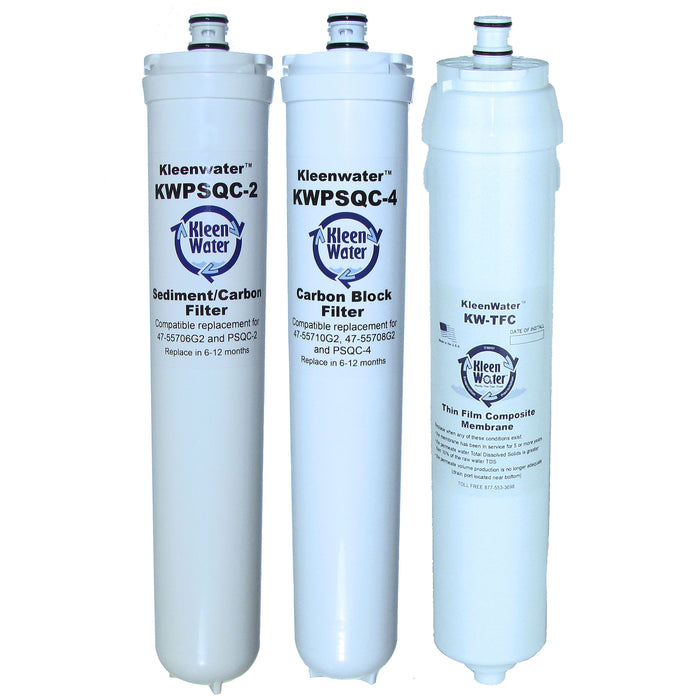 Ionics GI1/GI2 Compatible Membrane, Pre-Filter and Carbon Filter Set
