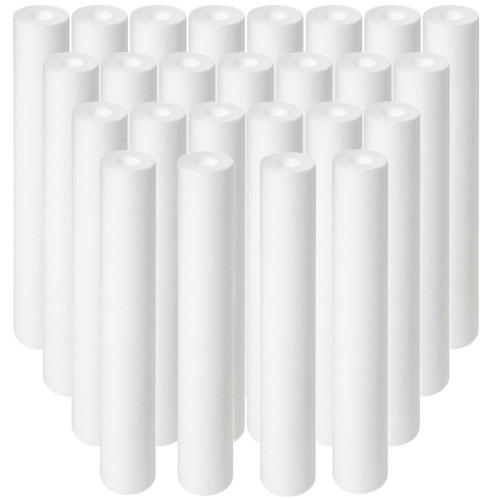 GE GX05-40 Compatible Sediment Water Filter Cartridge, 25 Pack - 2.5 x 40 Inch