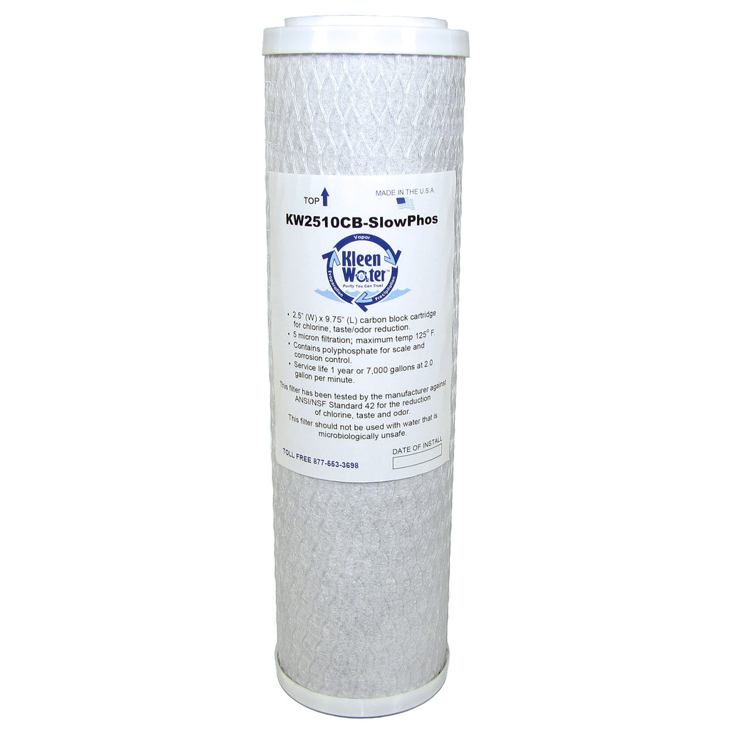 Anti-Scale Carbon Filter Cartridge, For Calcium and Hard Water – Kleenwater