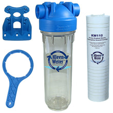 KleenWater 2.5 x 10 Inch Whole House Sediment Water Filter System