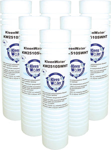 High Temperature Anti-Scale Polypropylene Water Filter Replacement Cartridge - 2.5 x 9.75 inch