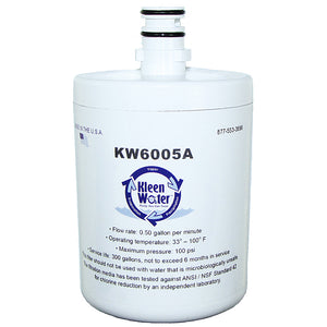 KleenWater KW6005A Refrigerator Replacement Water Filter