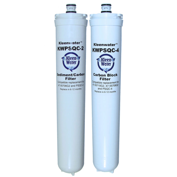 Water Factory SQC 3 System Compatible Water Filter Cartridges, Set of 2