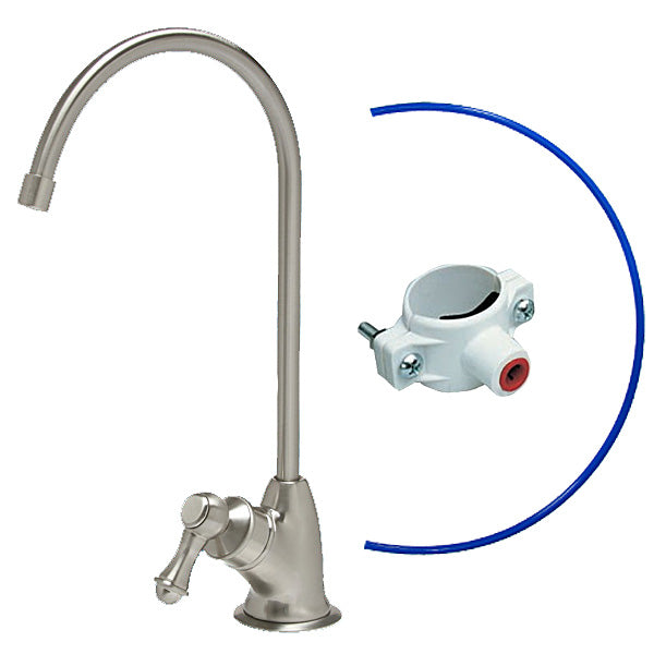 Brushed Nickel Air Gap Faucet European Style Reverse Osmosis