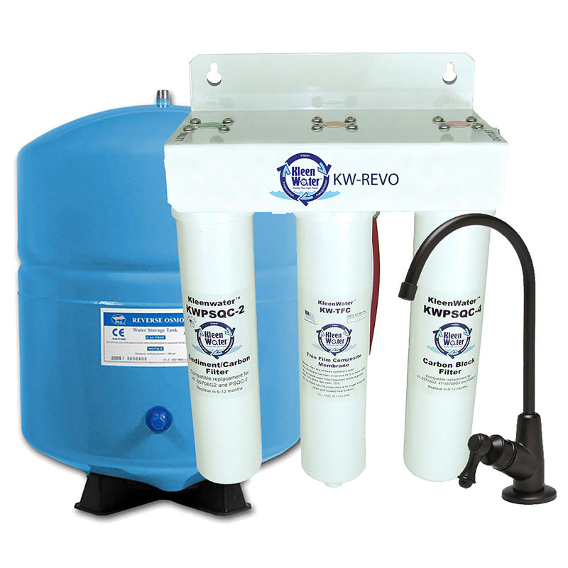 Reverse Osmosis RO Drinking Water Filtration (Filter) System - Kleenwater