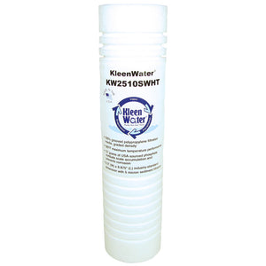 High Temperature Anti-Scale Polypropylene Water Filter Replacement Cartridge - 2.5 x 9.75 inch