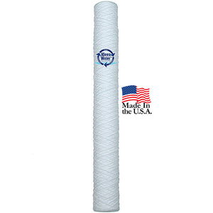 2.5 x 20 String Wound Water Sediment Filter Cartridge - Kleenwater