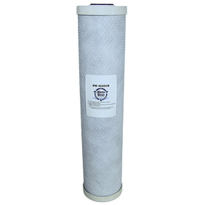 Solid Activated Carbon Block Water Filter Cartridge 4.5 x 20 Inch - Kleenwater