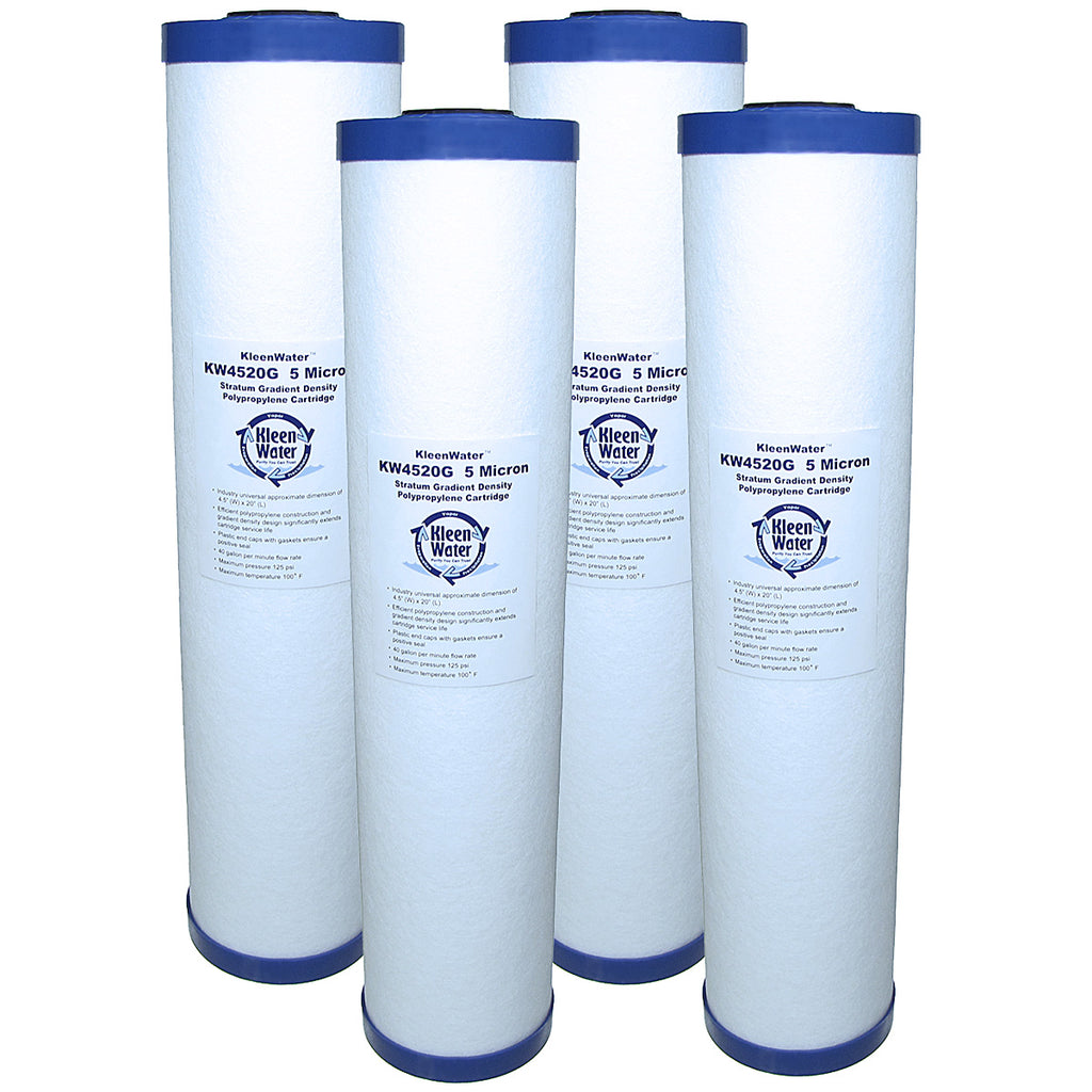 Compatible Water Filter Four Watts FPMB-BB5-20 Flow Pro Compatible Water Filters - 5 Micron ...