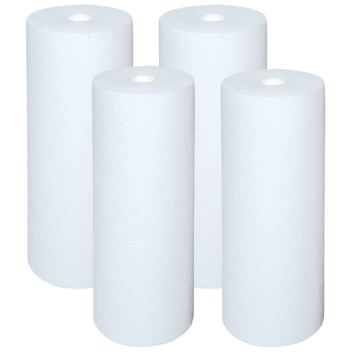 High Temperature Polypropylene Water Filter Cartridges, Pack of 4