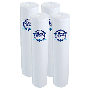 Four Pentek DGD-5005-20 Big Blue Compatible Water Filters - 20 Micron