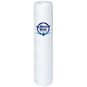 4.5 x 20  String Wound Sediment Water Filter Cartridge - Kleenwater