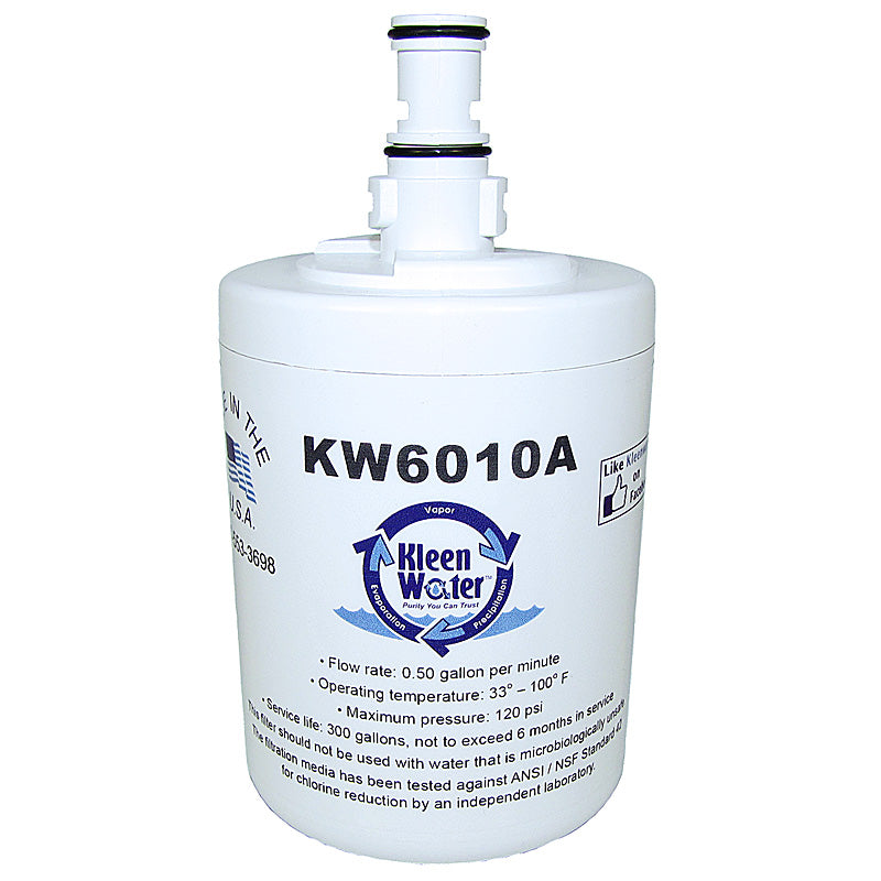 KleenWater KW6010A Refrigerator Replacement Water Filter - Kleenwater