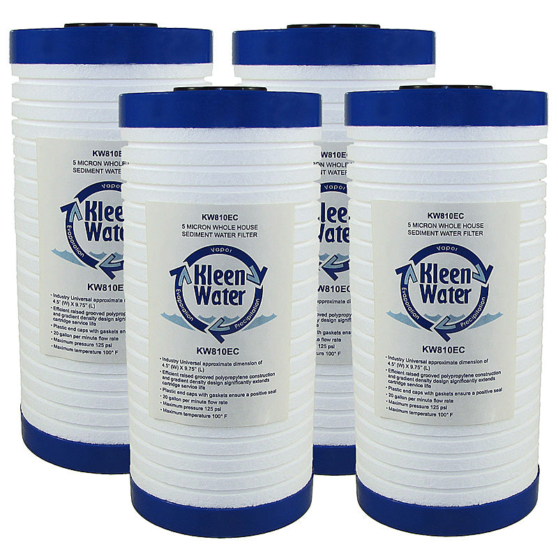 WHKF-GD25BB Whirlpool Compatible Filters, Set of 4 - Kleenwater