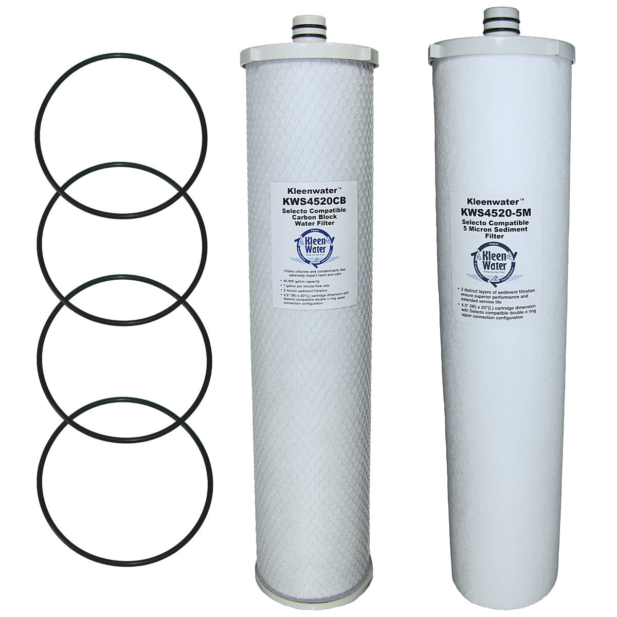 Selecto Scientific MF 620 C System Compatible Water Filters, Set of 2