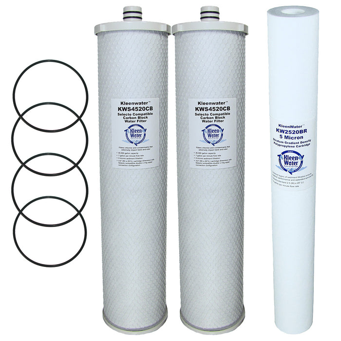 Selecto Scientific MF5 620-2P System Compatible Water Filter, Set of 3