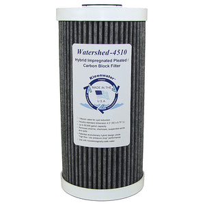 Watershed4510 Hybrid Pleated / Carbon Block Whole House Filter